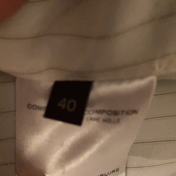 STELLA MCCARTNEY grey slim blazer sz4 **as is - Picture 6 of 8